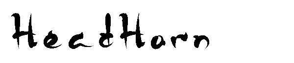 HeadHorn字体