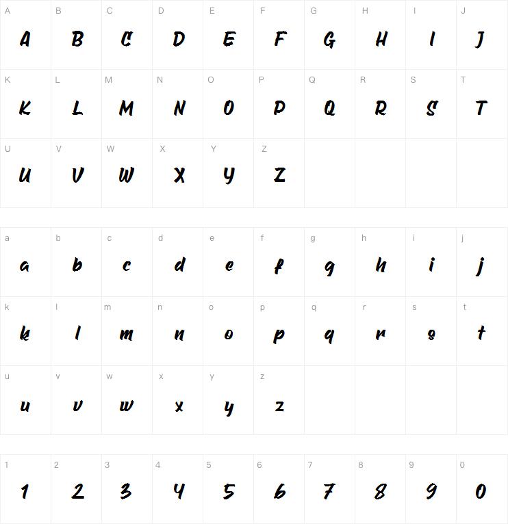 Headlight字体