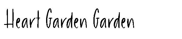 Heart Garden Garden字体