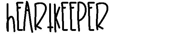 HeartKeeper字体