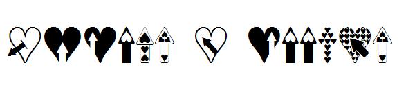 Hearts n Arrows字体