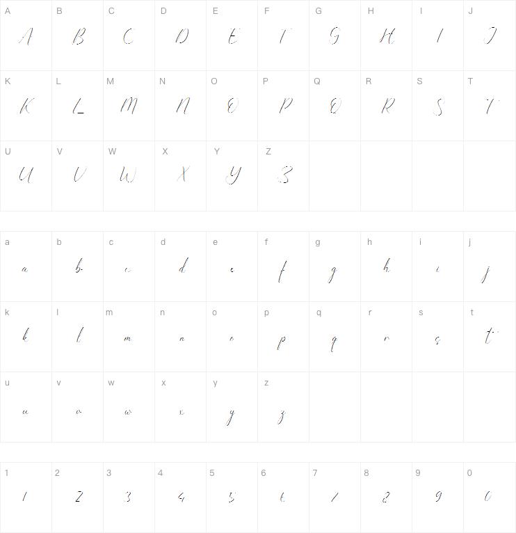 Heather Rutherford字体