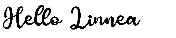 Hello Linnea字体
