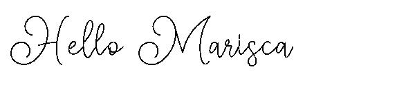 Hello Marisca字体