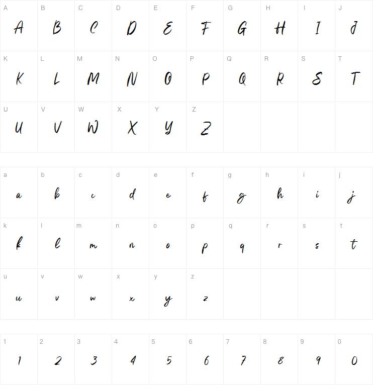 Helloo Gladiattor Regular字体