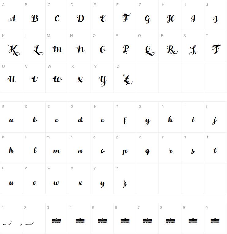 Hello Script字体