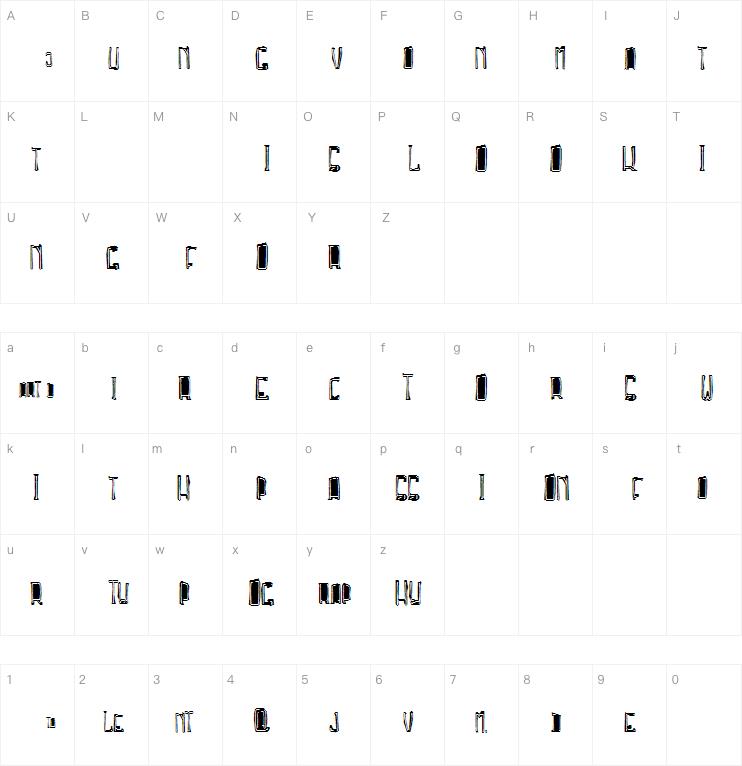 Troja Script字体