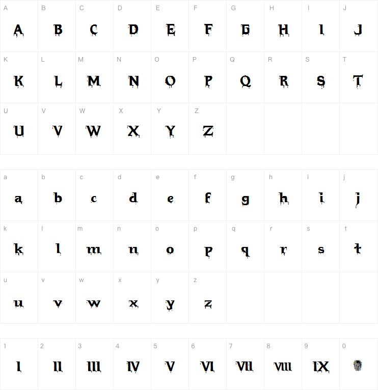 Hellraiser Bloody字体