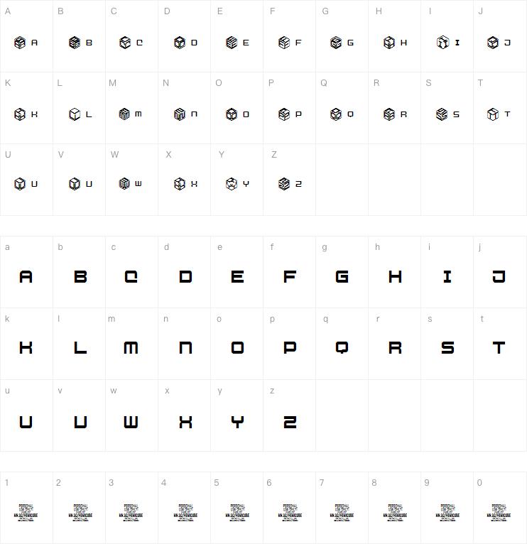 Hemicube字体