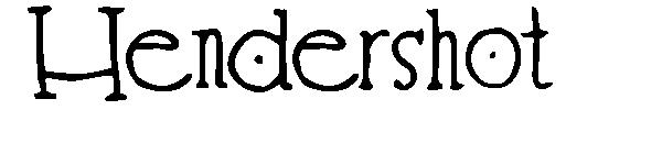 Hendershot字体