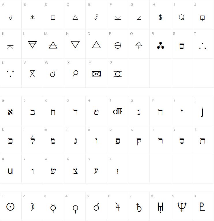 Hermetica字体