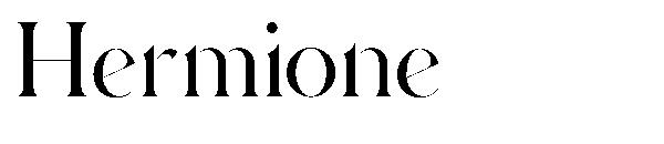 Hermione字体