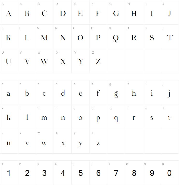 Hermione字体