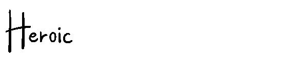 Heroic字体