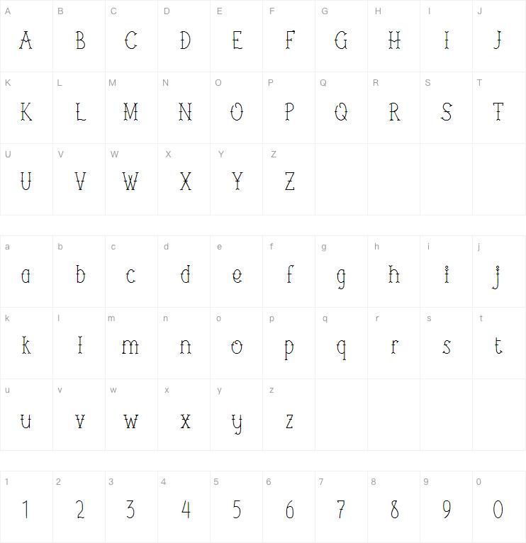 Her Song字体