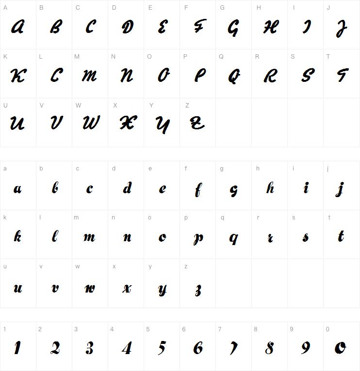 Hertz Oscillations字体