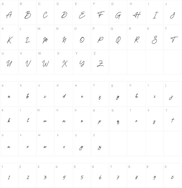 Hestteroid Brilliant字体