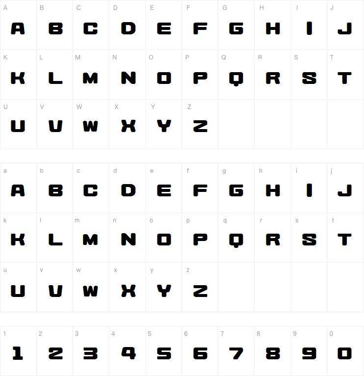 Heysei Synthesizer字体