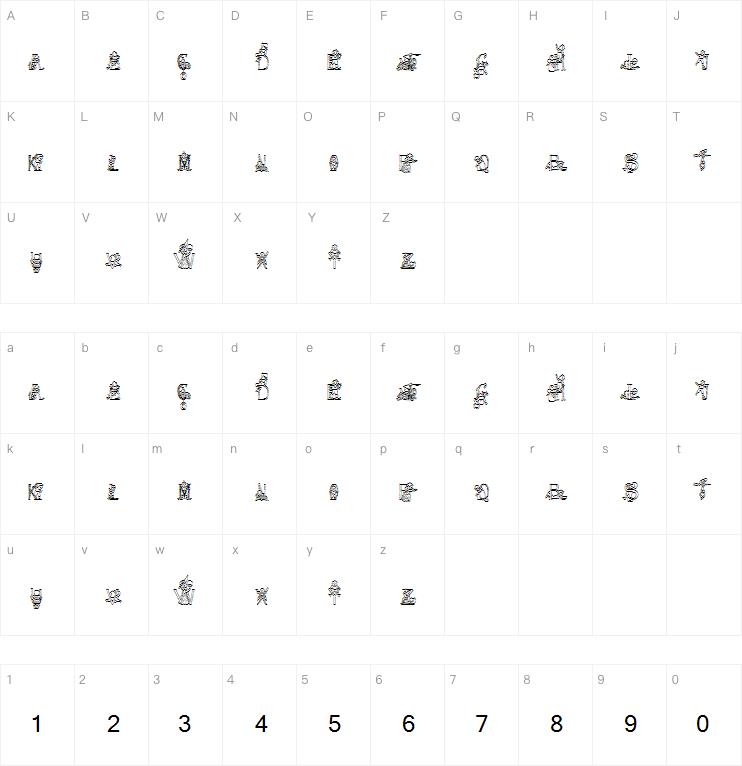 HFF Kids Stuff字体