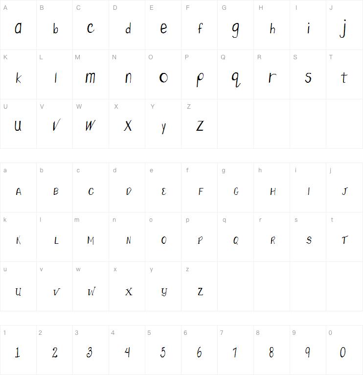 Higgledy Pigs字体