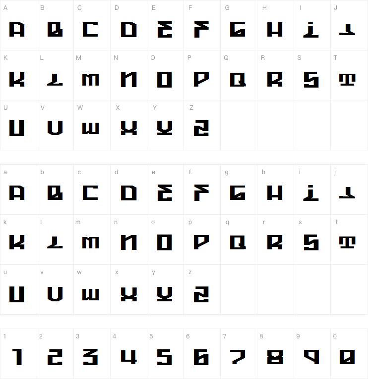High Marker Flat字体