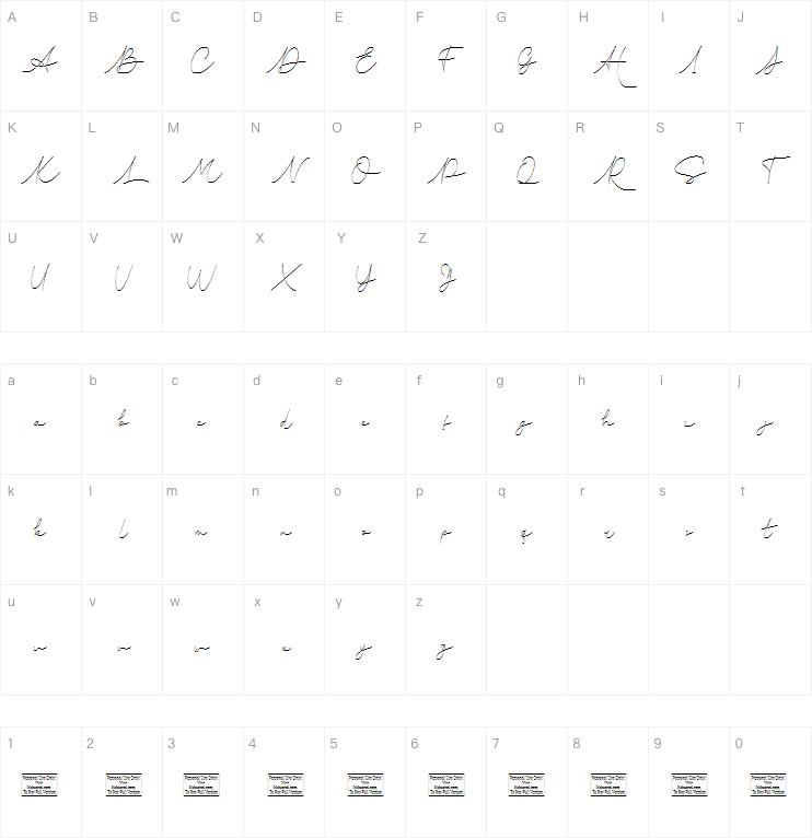 Hillonest - Modern Signature Script字体