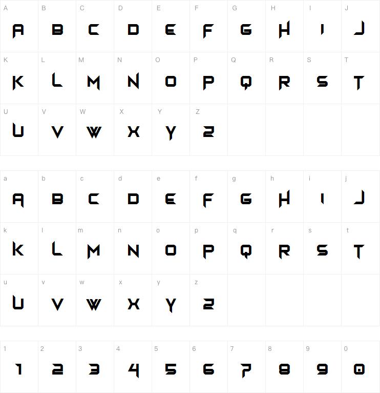 Himagsikan字体
