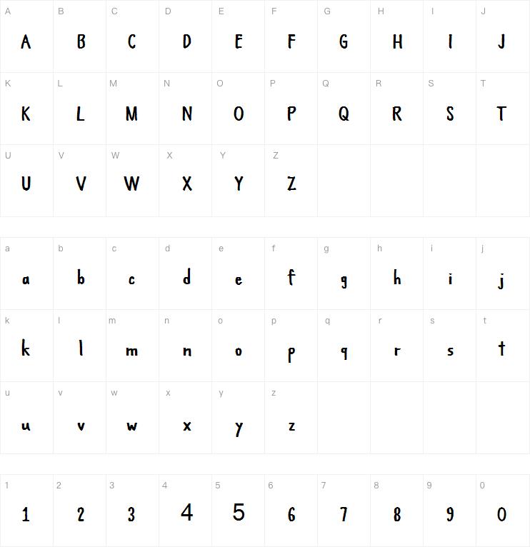 Himawari Script字体