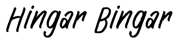 Hingar Bingar字体