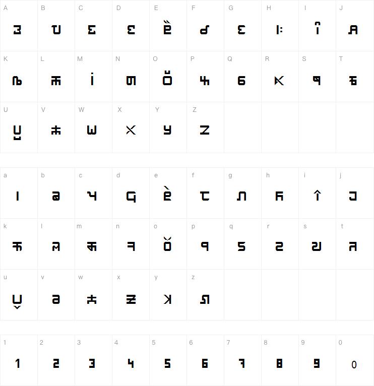 Hinglish nikolevna字体