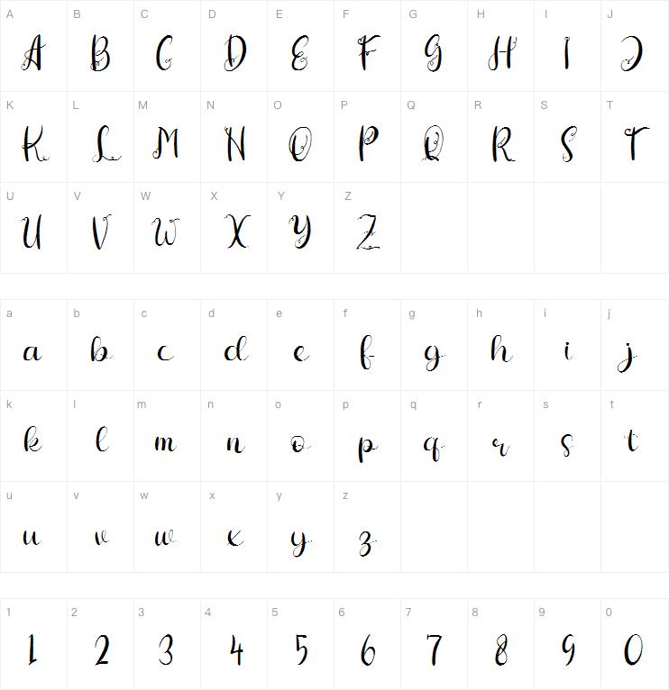 Hiratheria字体