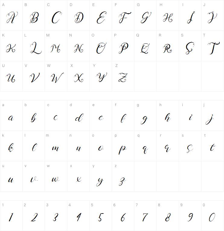 Hirestari Love字体