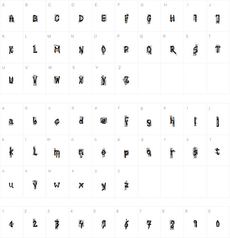 History Brush字体