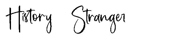 History Stranger字体