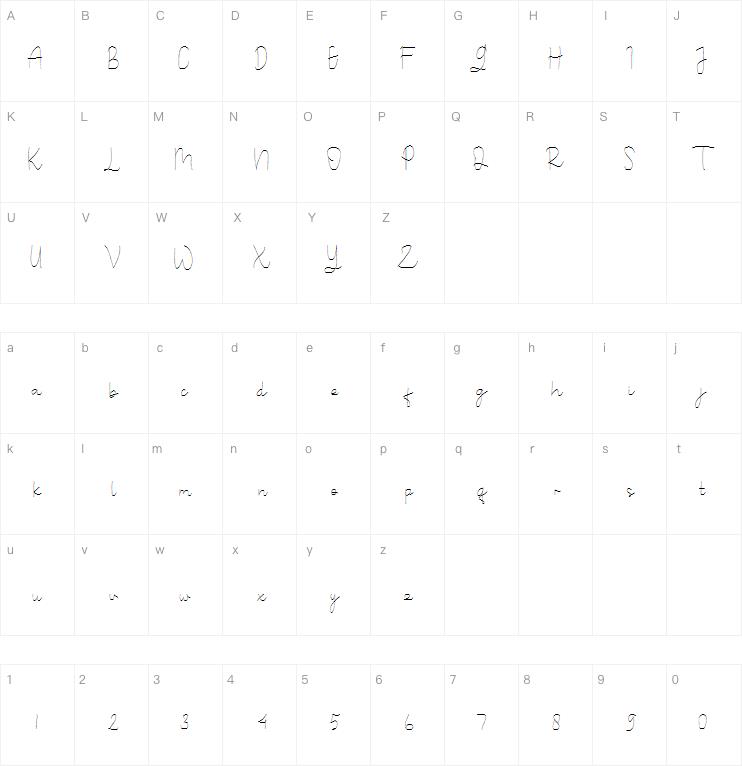 hitomi字体