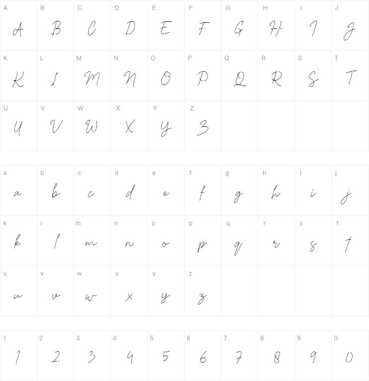 Hittany字体