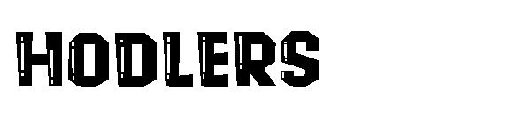 Hodlers字体