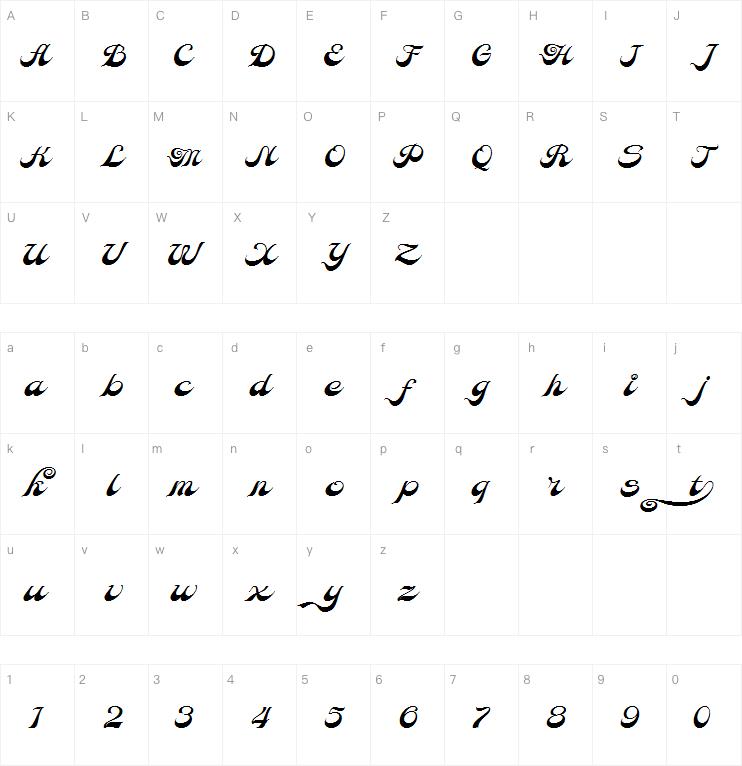 Hoky Mint字体