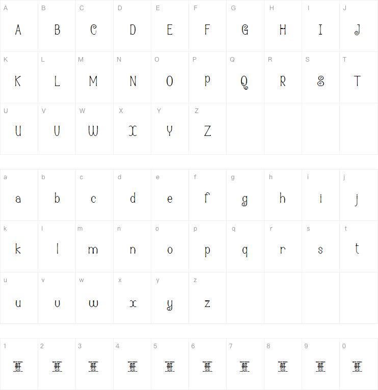 Hola Sophia字体