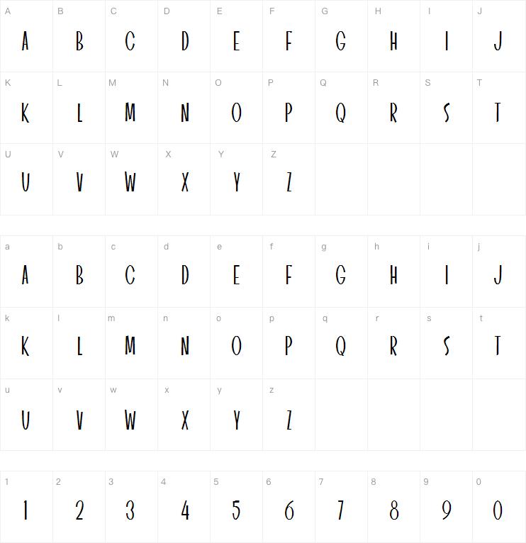 Holiday Pleasure字体