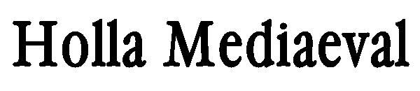 Holla Mediaeval字体