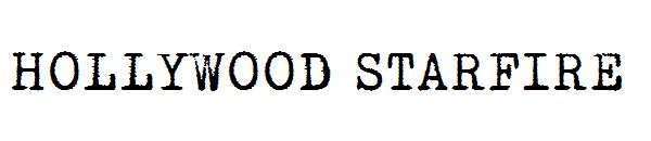 HOLLYWOOD STARFIRE字体