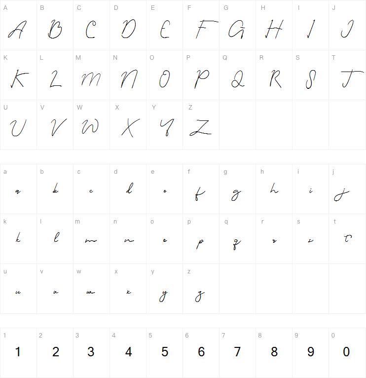 Holters Script字体