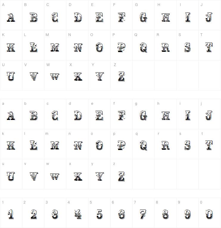 Holtzschue字体