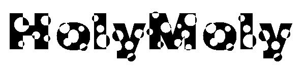 HolyMoly字体
