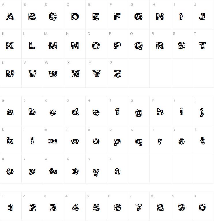 HolyMoly字体