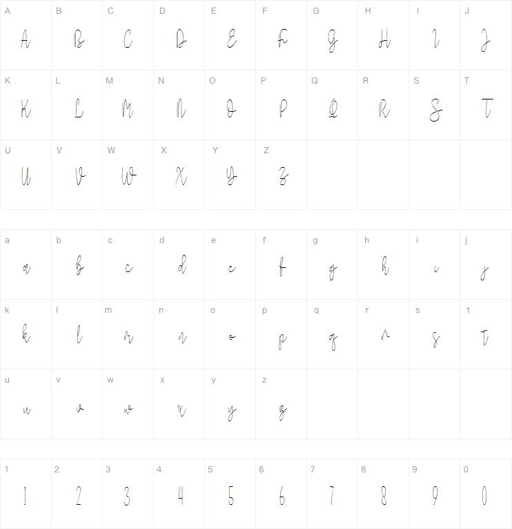 Holy Saghne字体