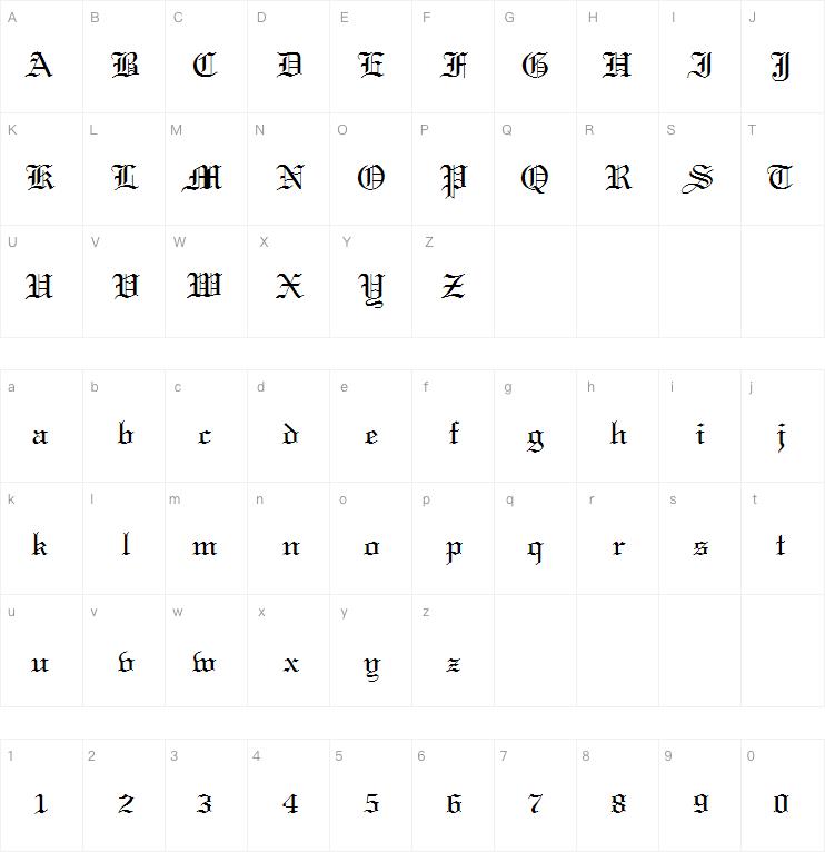 Holy Union字体