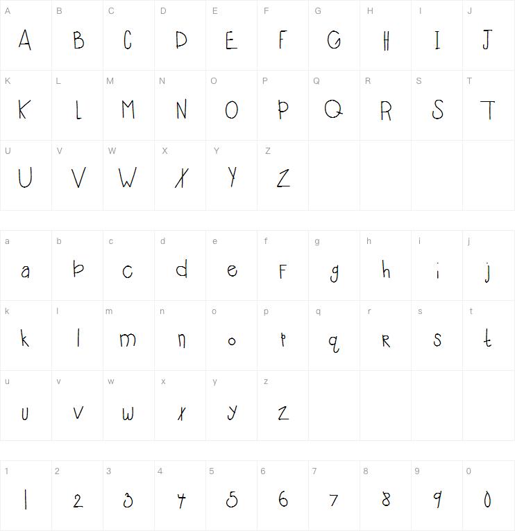 HomegirlShoshanna字体