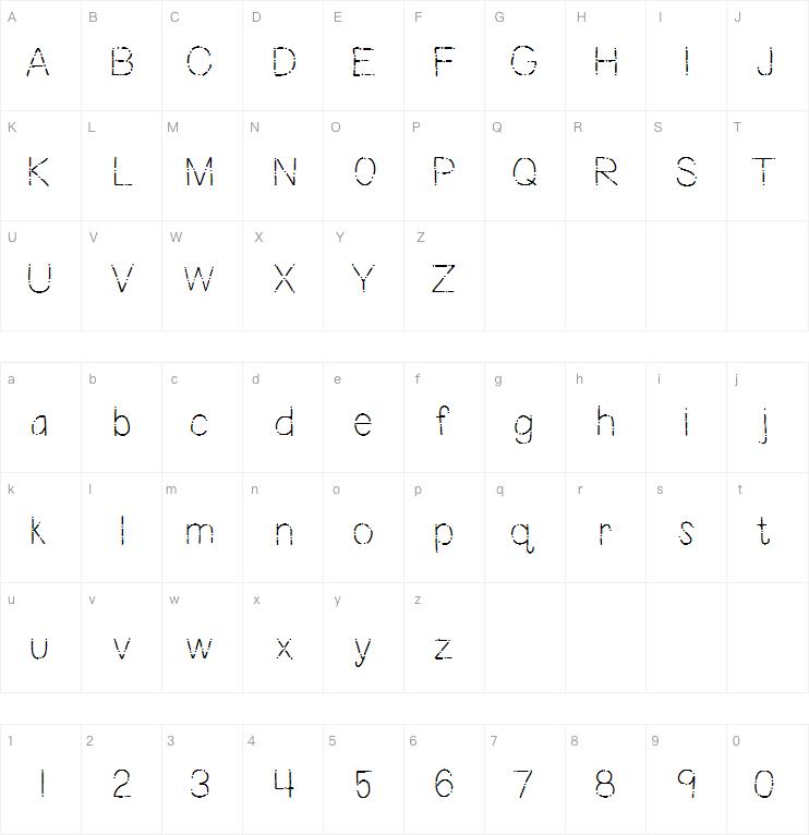 HomegirlStixNStonez字体